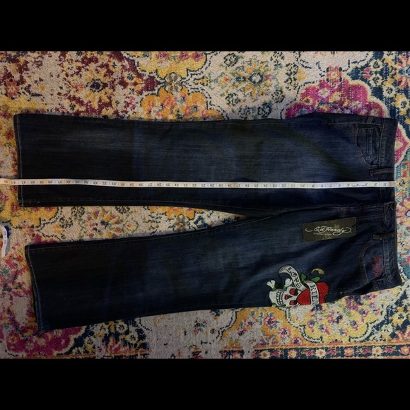 COPY - NWT ED HARDY Flared Jeweled Jeans - Picture 15 of 15